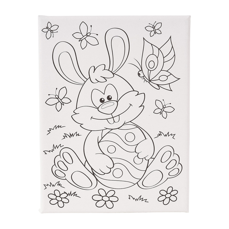 Pasen canvas - diverse varianten - 15x20 cm