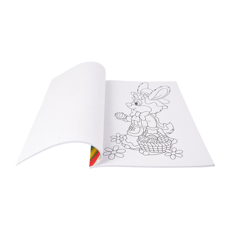 Paas sticker-en speelboek - 21x29 cm