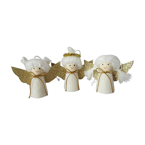 DIY kerst engeltjes - set van 3