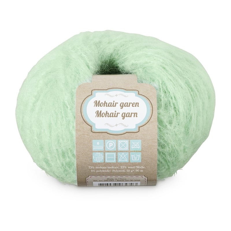 Mohair garen - groen