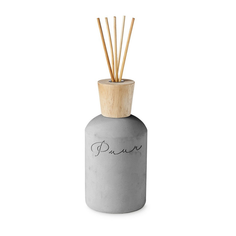 Geurdiffuser XL Puur - 500 ml - grijs