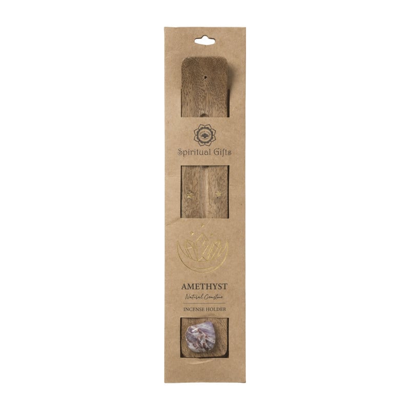 Wierook plank amethyst - bruin/paars - 0.3x30x7 cm