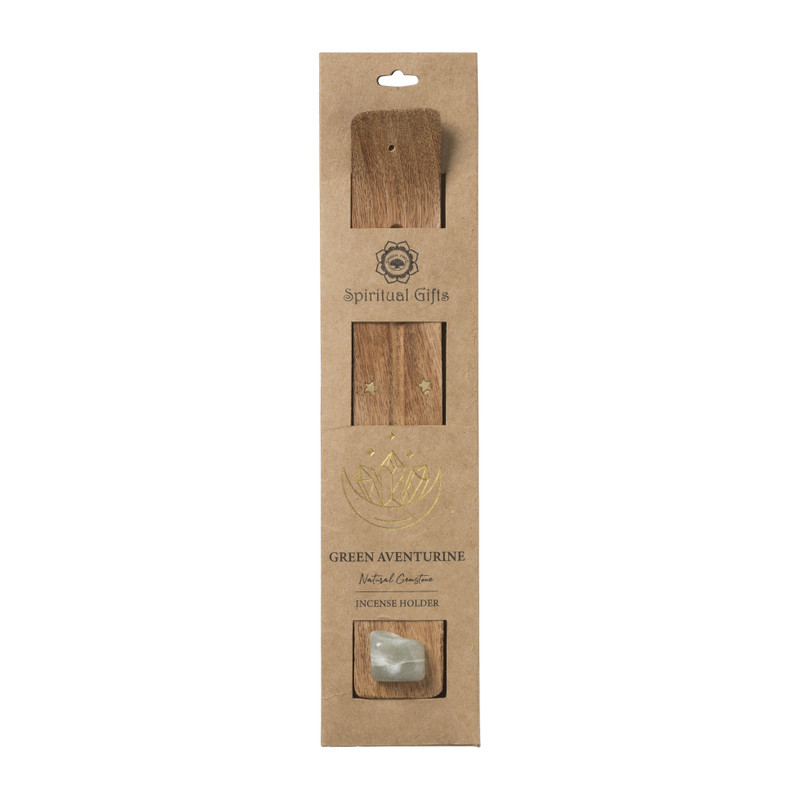 Wierook plank aventurijn - bruin/groen - 0.3x30x7 cm