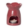 Oliebrander bloem - rood - ø8.3x11.3 cm