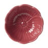 Schaaltje bloem - rood -ø8.3x4 cm