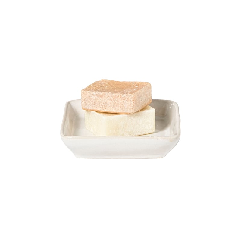 Schaaltje reactive glaze - beige - 2x9x9 cm