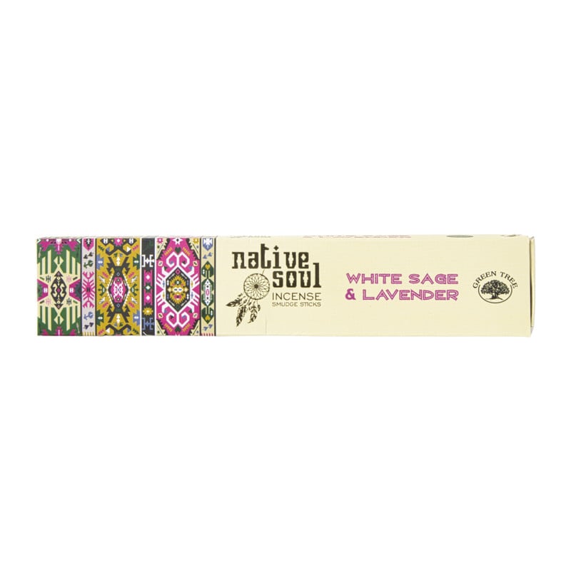 Wierook native soul white sage & lavendel - 15 gram