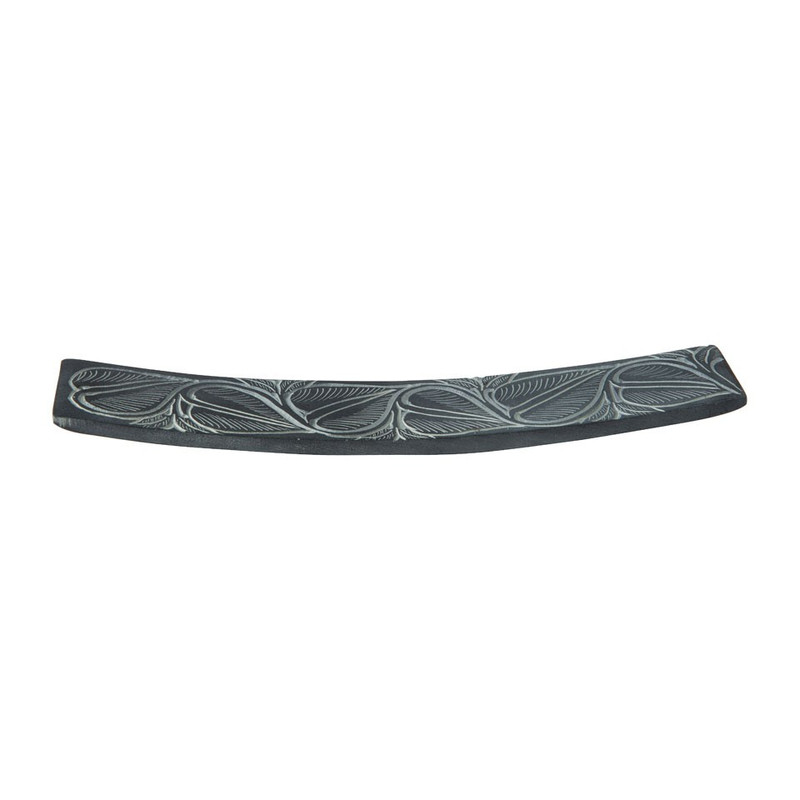 Wierookhouder blad met nerf - 26x5 cm