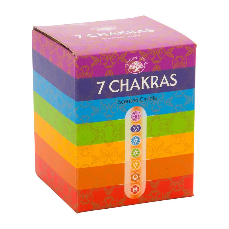 Geurkaars - 7 chakra