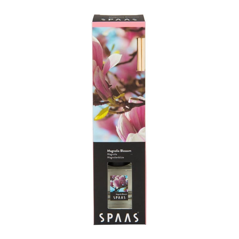 Spaas diffuser/geurstokjes - Magnolia - 50 ml