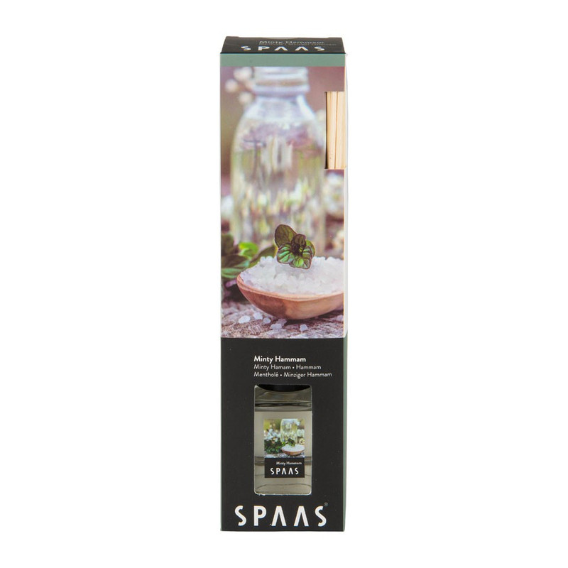 Spaas diffuser/geurstokjes - Minthy Hammam - 50 ml