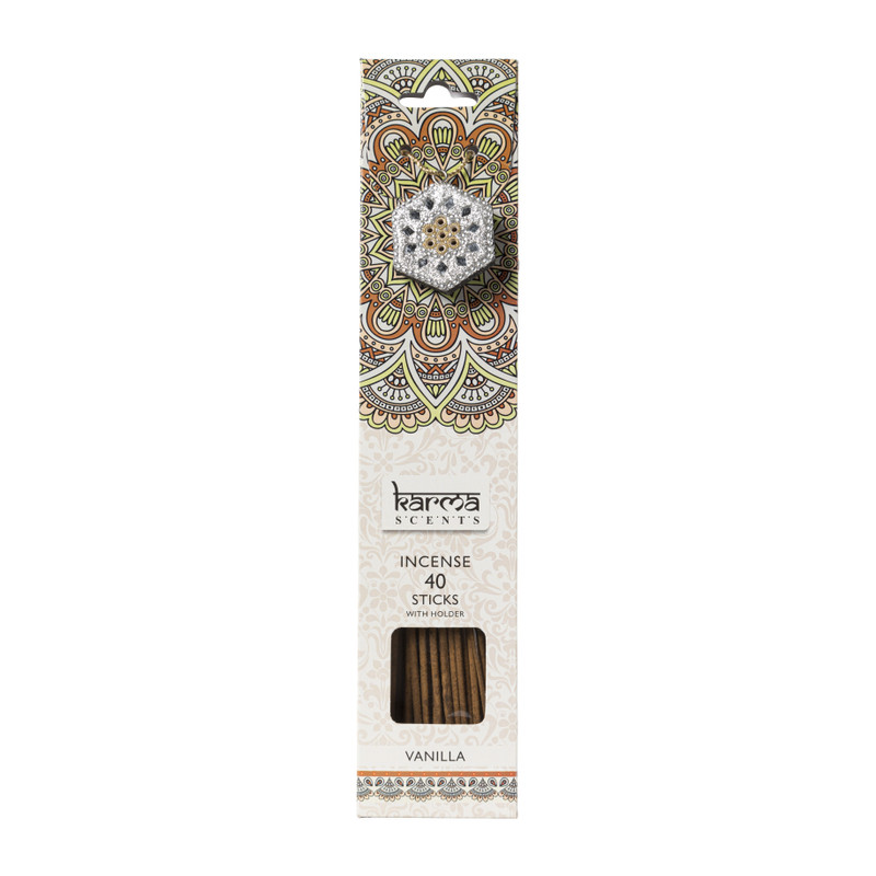 Wierooksticks karma scents - vanille - 30 cm 