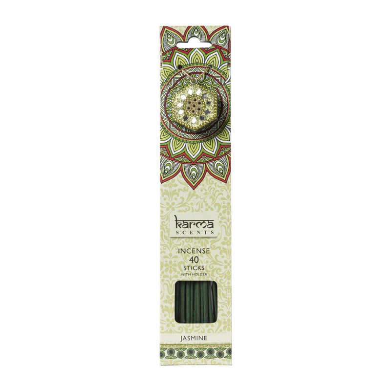 Wierooksticks karma scents - jasmijn - 30 cm 