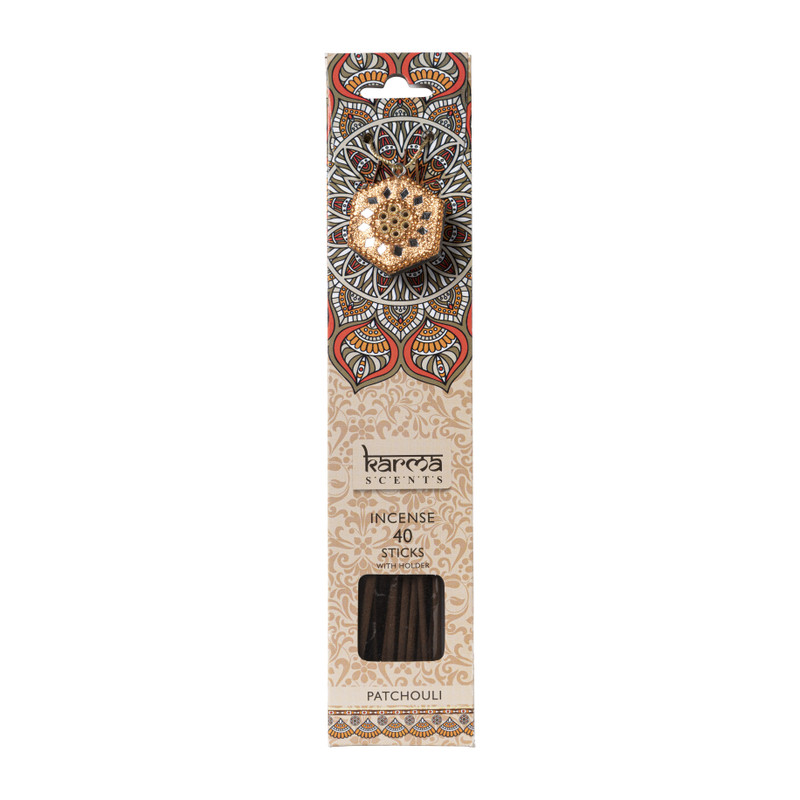 Wierooksticks karma scents - patchouli - 30 cm 