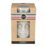 Boeddha brander met 3 waxmelts – grijs