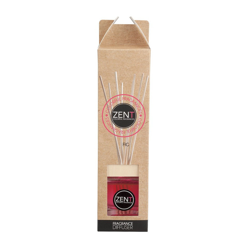 Diffuser met houten dop - 70 ml - vijg