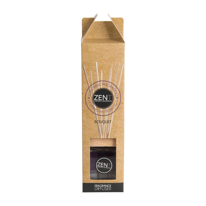 Diffuser met houten dop - 70 ml - bouquet