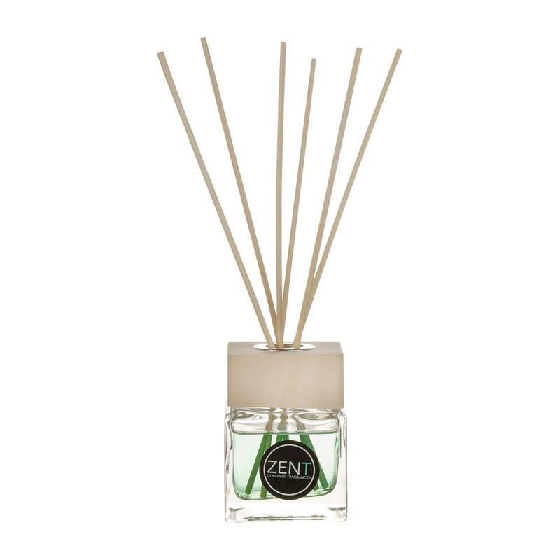 Diffuser met houten dop - 70 ml - fresh leaf