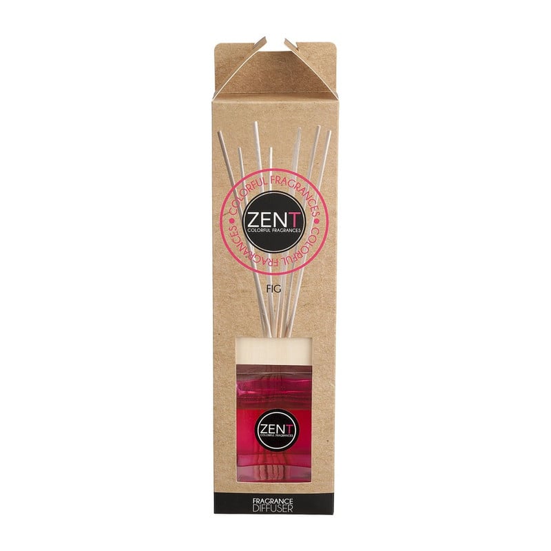 Diffuser met houten dop - 120 ml vijg