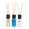 Mini diffusers - 30 ml - blauw/transparant - set van 3