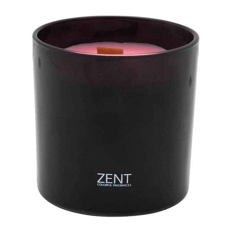 Geurkaars met houten lont - heaven