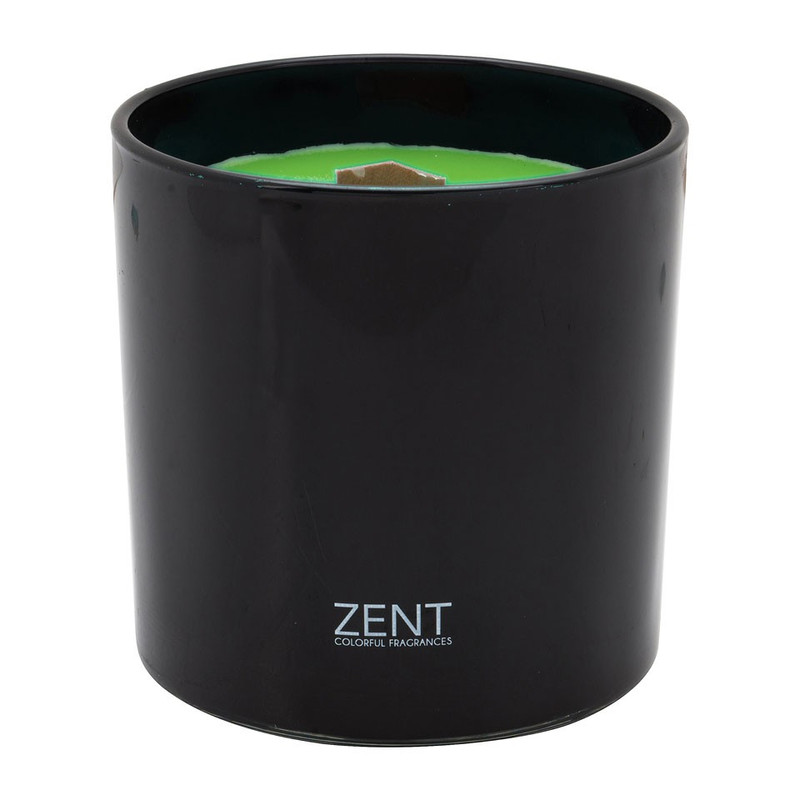 Geurkaars met houten lont - cactus flower