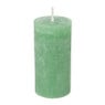 Kaars rustiek - appel groen - ø5x10 cm