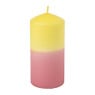 Grote dip-dye kaars - diverse varianten - ø6.5x14 cm