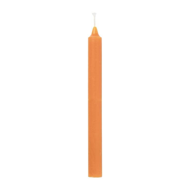 Dinerkaars rustiek - oranje - ø2x24 cm