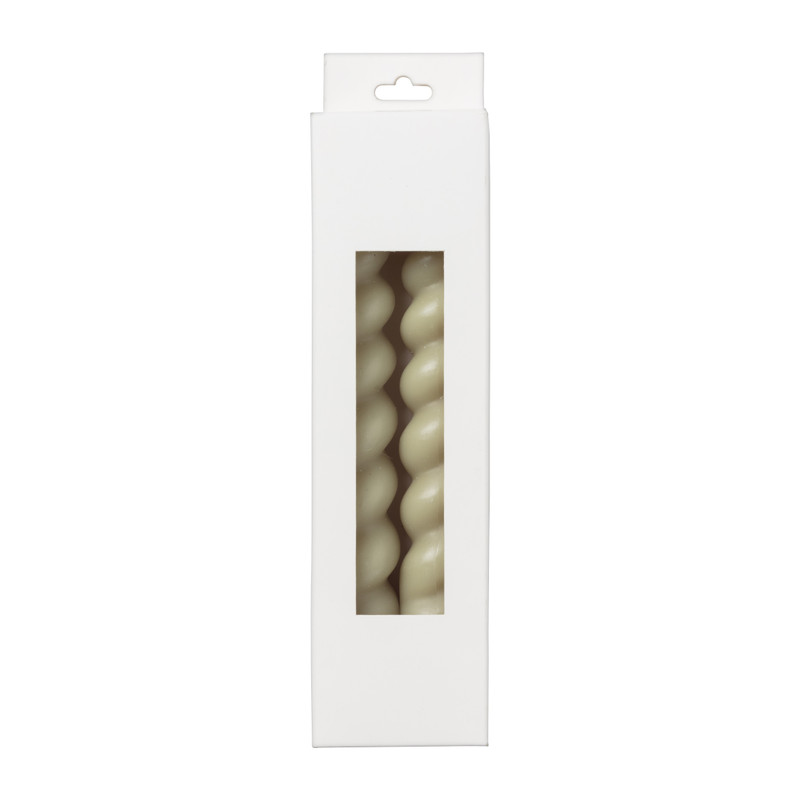 Dinerkaars twist - groen - set van 2