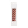 Dinerkaars twist - bruin - set van 2