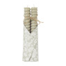 Dinerkaars twist smal - groen - set van 2