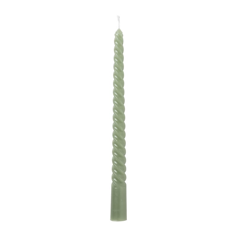 Dinerkaars twist - groen - ø2.15x25 cm