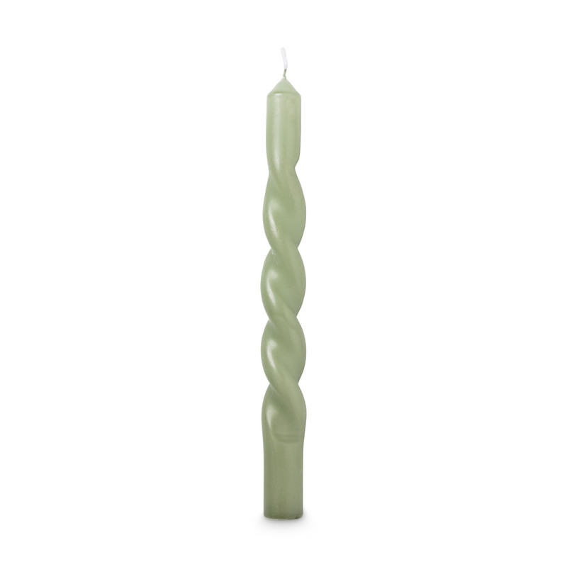 Dinerkaars twist - groen - ø2.5x20.5 cm