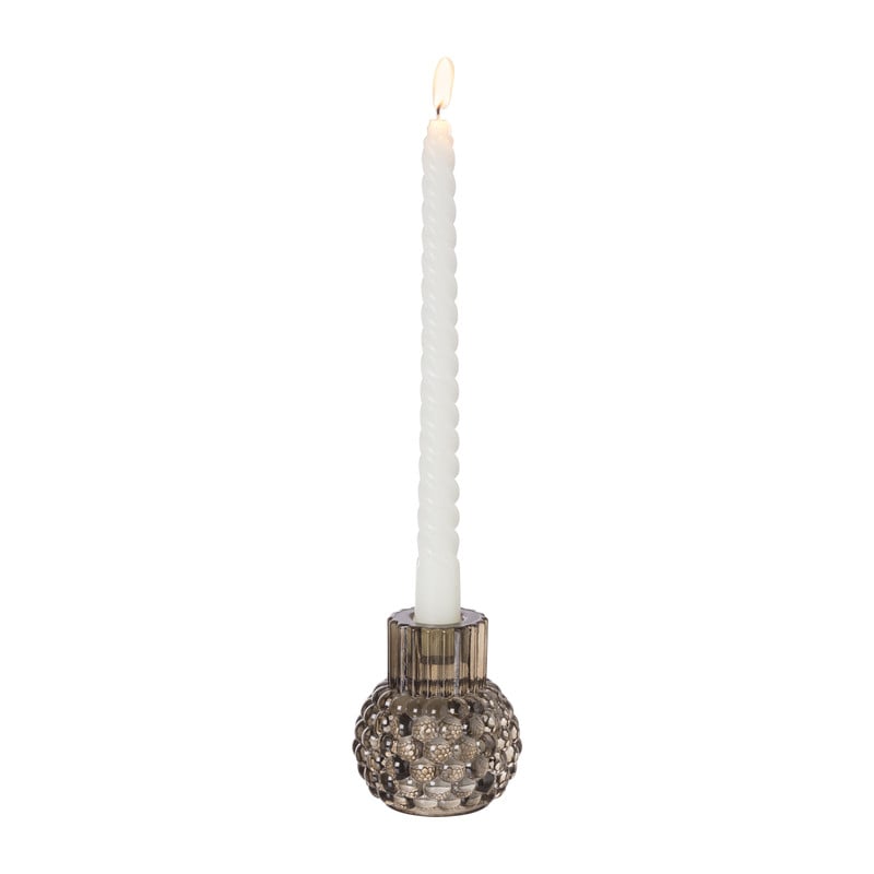 Dinerkaarsen twist - set van 3 - diverse varianten - ø2x25 cm