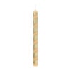 Dinerkaars streep - goud/beige - ø2.15x25 cm