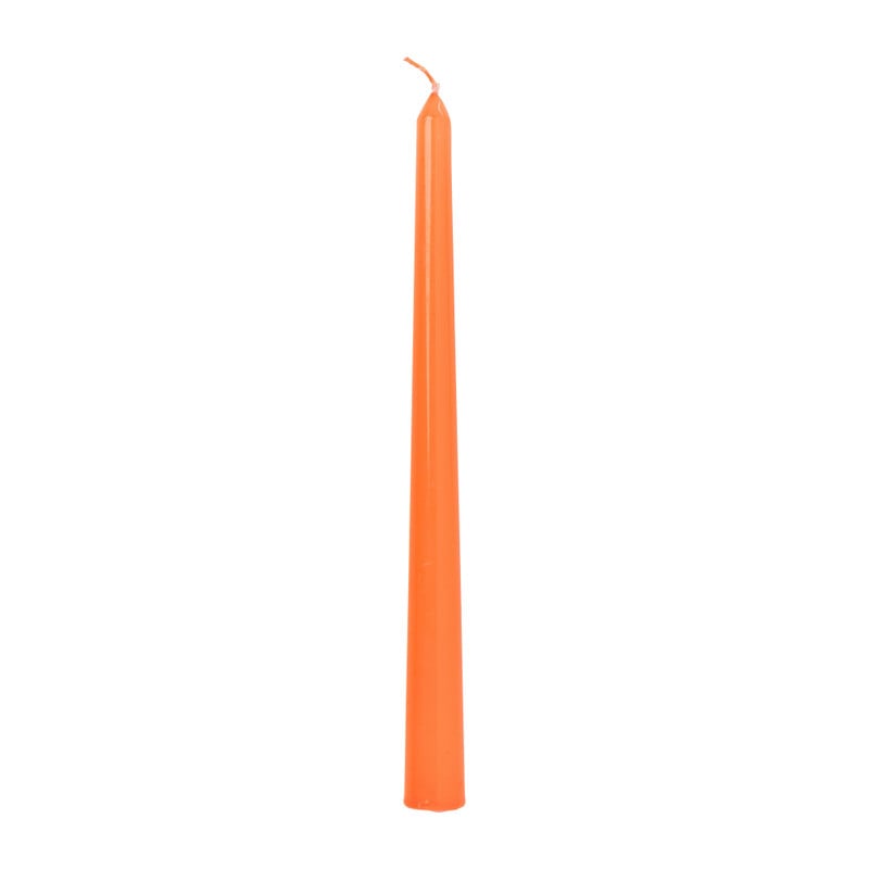 Dinerkaars glans - oranje - ø2x25 cm