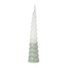 LED dinerkaars swirl - groen - ø5x20 cm