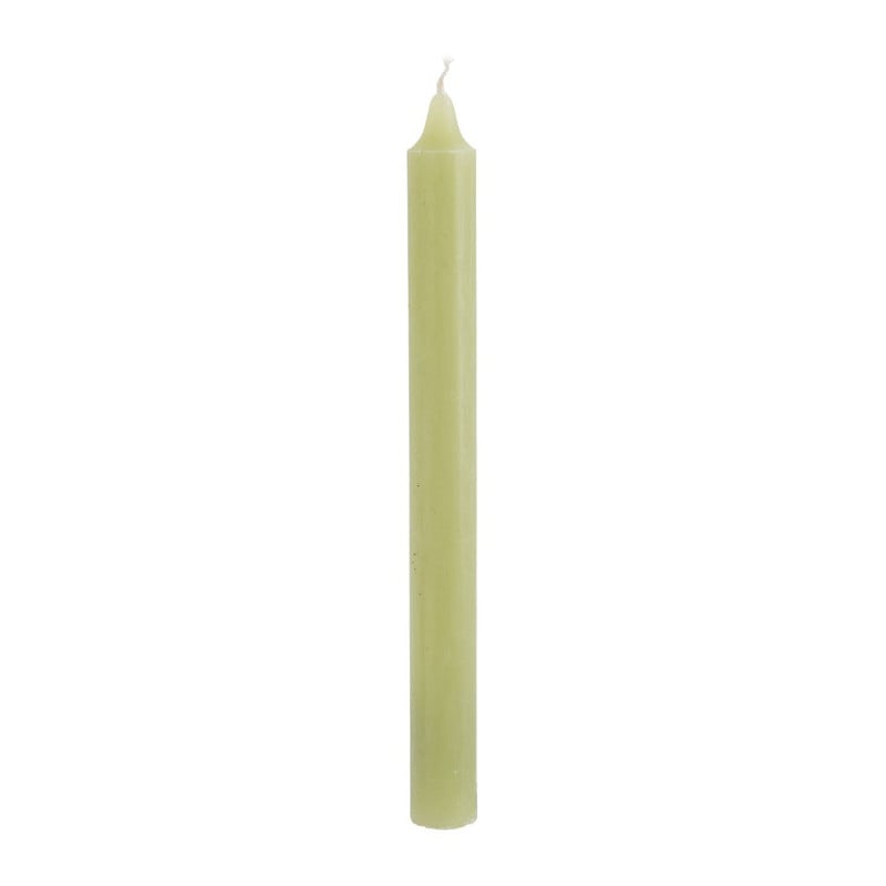 Dinerkaars rustiek - lichtgroen - ø2x24 cm
