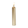 Dinerkaarsjes - set van 3 - goud - ø2x12 cm