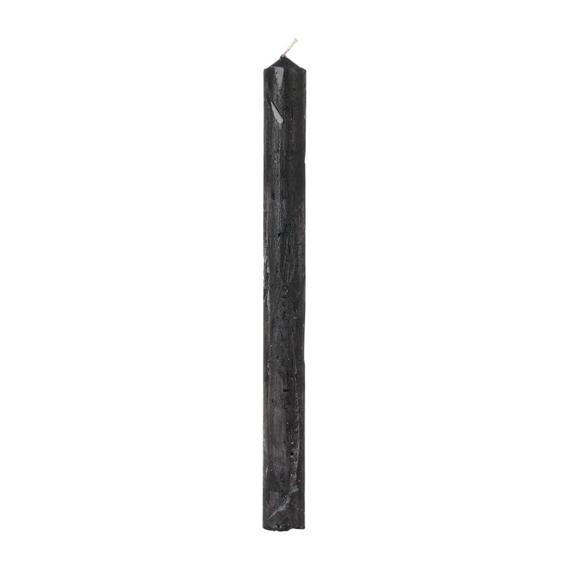 Dinerkaars rustiek - zwart - ø2x24 cm
