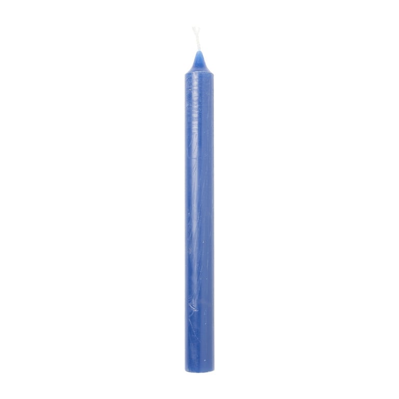Dinerkaars rustiek - donkerblauw - ø2x24 cm 