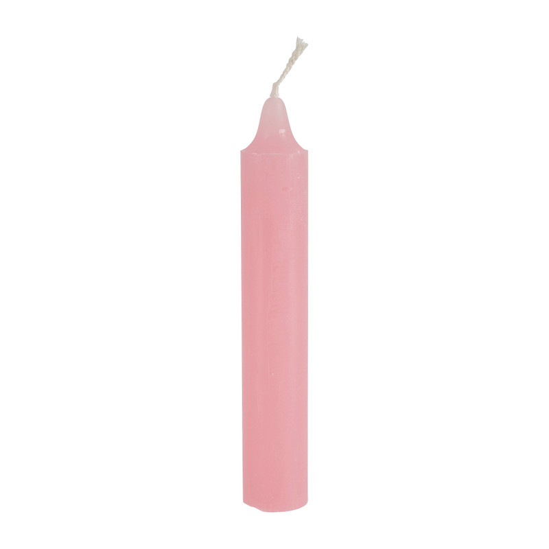 Dinerkaars rustiek - roze - set van 4