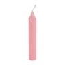 Dinerkaars rustiek - roze - set van 4
