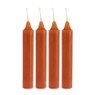 Dinerkaars rustiek - cognac - set van 4