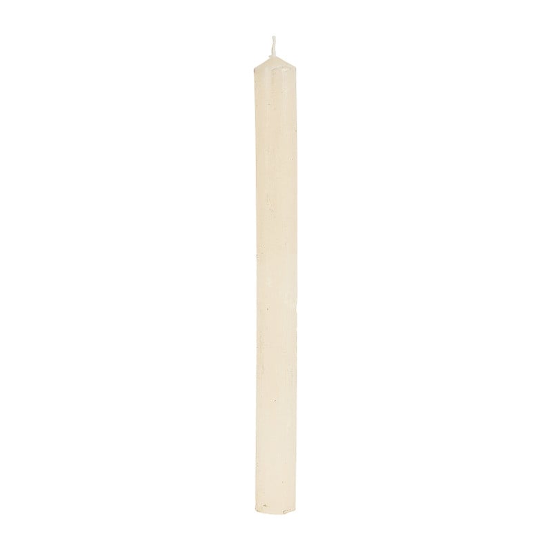 Dinerkaars rustiek - ivoor - ø2x24 cm 