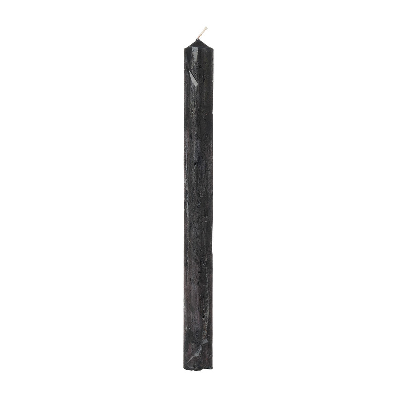 Dinerkaars rustiek - zwart - ø2x24 cm