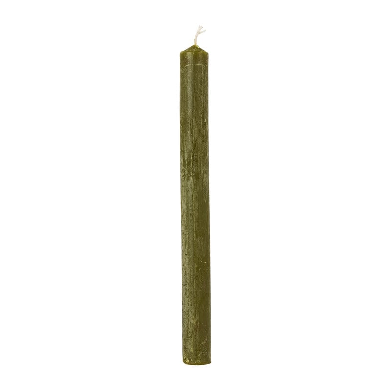 Dinerkaars rustiek - mosgroen -ø2x24 cm