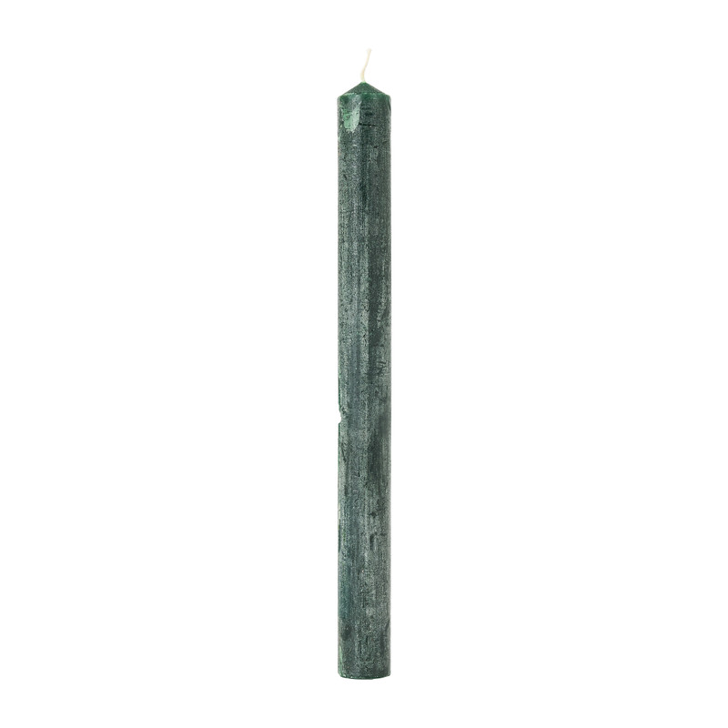 Dinerkaars rustiek - donkergroen - ø2x24 cm