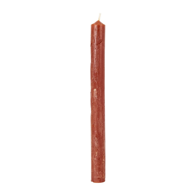 Dinerkaars rustiek - cognac - ø2x24 cm